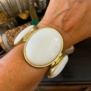 White/Gold Banana Republic bracelet!
